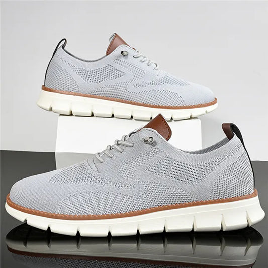 Strideon APEX - Gray Mesh Sneakers